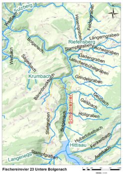 Karte Bogenach